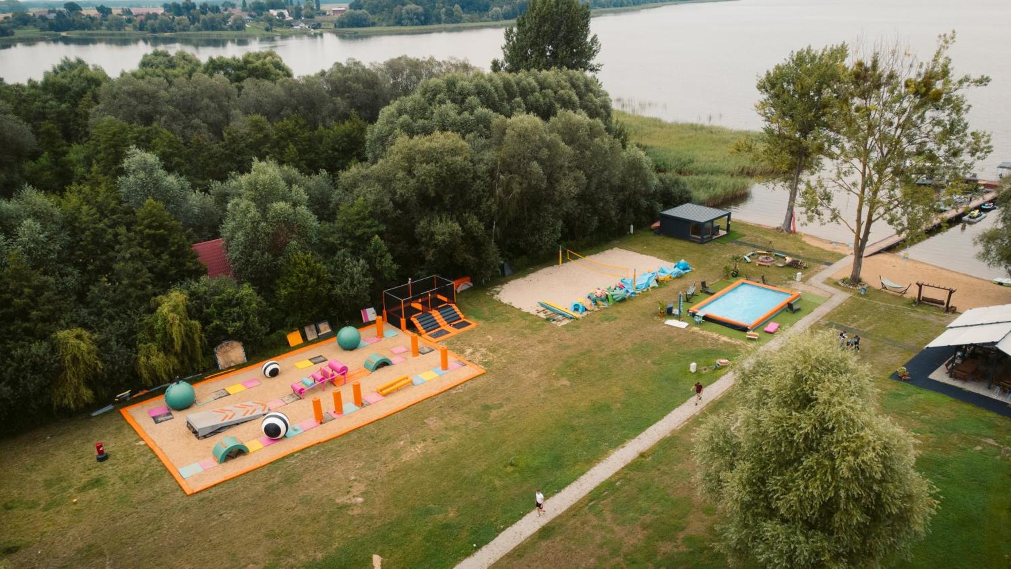הוילה Myślibórz Osrodek Wypoczynkowy "Marina Rozbejko" מראה חיצוני תמונה